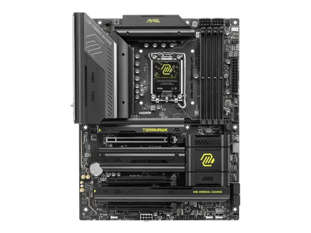 MSI MAG Z890 TOMAHAWK WIFI | Processor family Intel | Processor socket LGA1851 | DDR5 UDIMM | Supported hard disk drive interfaces SATA, M.2 | Number of SATA connectors 4
