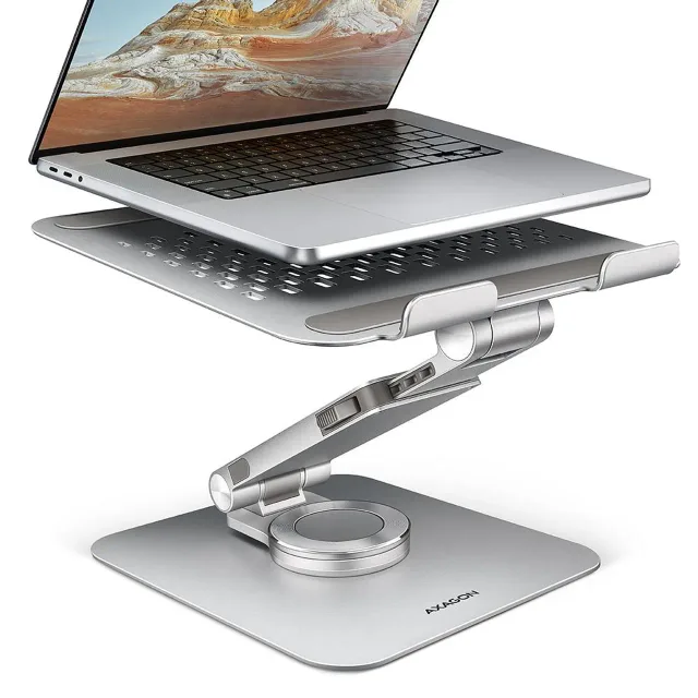 NB ACC STAND 10-17" ROTATING/ALUMINUM STND-LR AXAGON