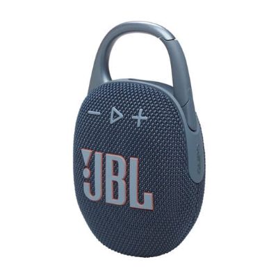 JBL ūdensizturīga portatīvā skanda ar karabīni, zils