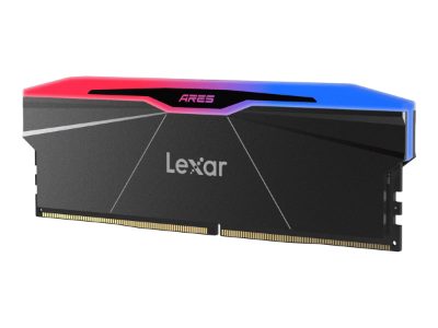 Memory with heatsink and RGB lighting, ARES, 32 GB, DDR5, 8000 MHz, PC/server, Registered No, ECC No