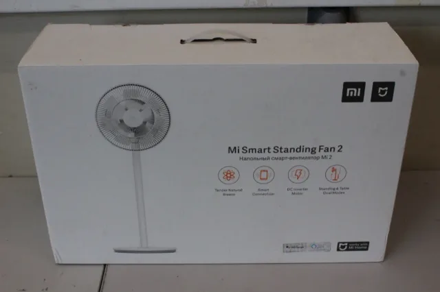 SALE OUT. Xiaomi | Mi Smart Standing Fan | 2 | Stand Fan | 15 W | Oscillation | White | USED, DISASSEMBLED STAND PAD, DIRTY