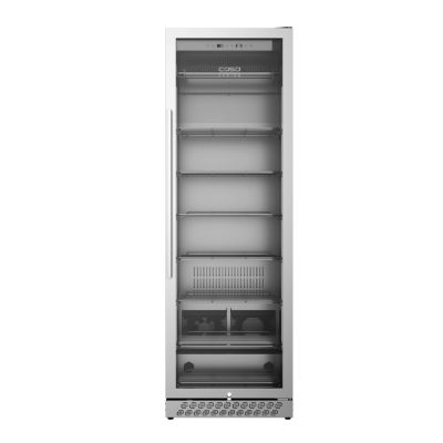 Dry aging cabinet with compressor technology, DryAged Master 380 Pro, Energy efficiency class Not apply, Food-ageing cabinet with compressor technology, Free standing, Bottles capacity Not apply, Cooling type  Compressor technology, Stainless steel