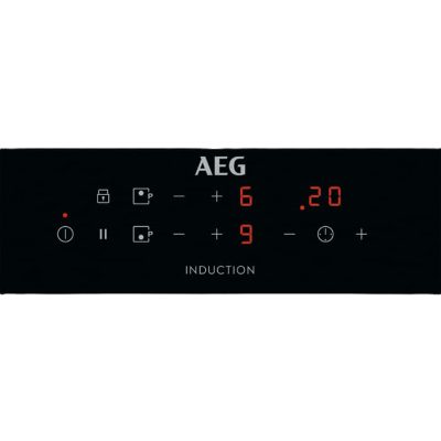 AEG iebūvējama indukcijas plīts virsma, 29 cm, melna