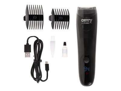 Beard trimmer, CR 2833, Cordless, Number of length steps 4, Black