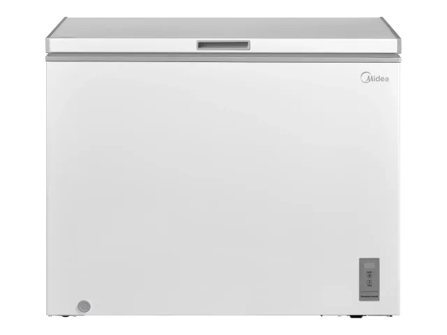 Midea Freezer | MDRC345FZE01 | Energy efficiency class E | Chest | Free standing | Height 85 cm | Total net capacity 249 L | Display | White