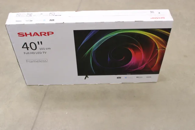 SALE OUT. Sharp 40HA1205E | 40 | FHD | Black | DAMAGED PACKAGING