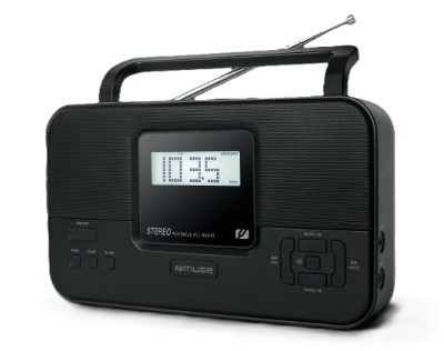 Muse Stereo Portable Radio, M-087 MB PLL, AUX in, FM radio, Headphone out