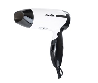 Hair Dryer, MS 2262, 1000 W, Number of temperature settings 2, Black/White