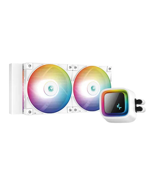 Deepcool | LS520 A-RGB | CPU Liquid Cooler | White | Intel, AMD