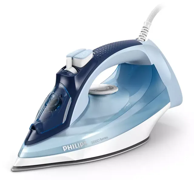 PHILIPS 5000 sērijas Tvaika gludeklis, 2400W (zils)