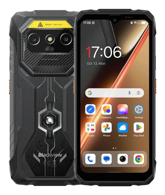 MOBILE PHONE ROCK 1 PRO/8/256GB BLACK BLACKVIEW