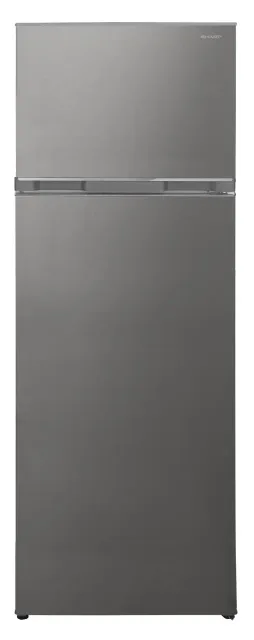 SHARP ledusskapis ar saldētavu, 171l, 145 cm, sudraba