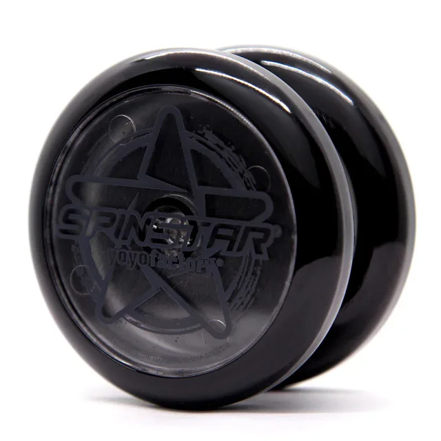 YoYoFactory YO-YO SPINSTRAR iesācējiem/ar iemaņām, melns