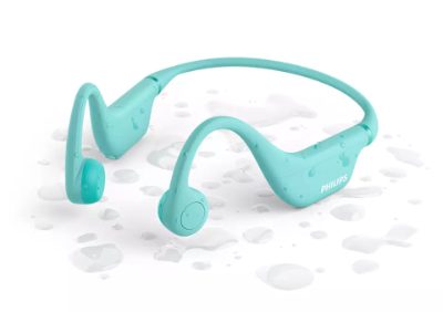 PHILIPS austiņas ar Bluetooth ar stīpu bērniem, zaļas