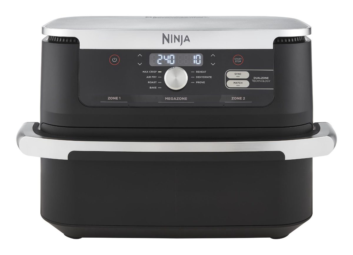 Double Air Fryer, AF500EU Foodi FlexDrawer, Power 2470 W, Capacity 10.4 L, Black