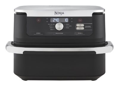 Ninja karstā gaisa katls Double , 10.4l, 2470W, melns, nerūsējošais tērauds