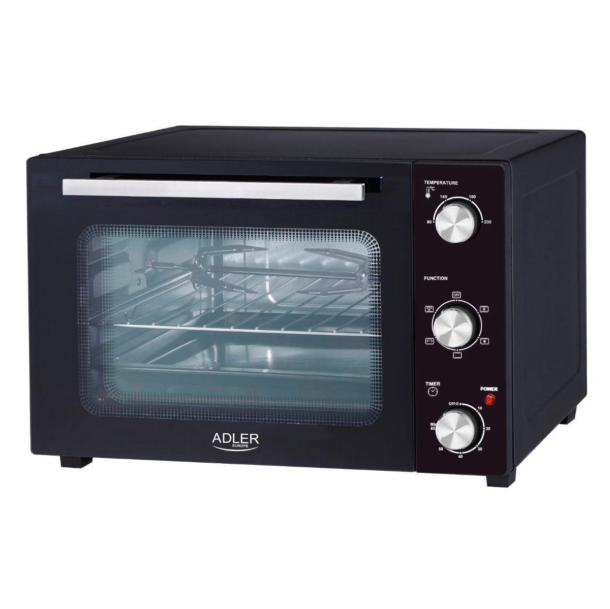 Adler Electric oven, AD 6025, 35 L, 1500 W, Black