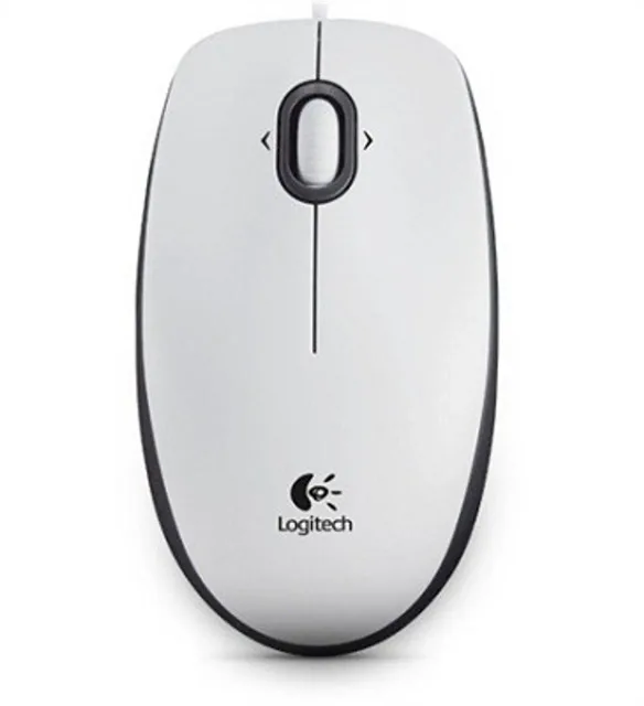 Logitech | B100 | Portable Optical Mouse | White