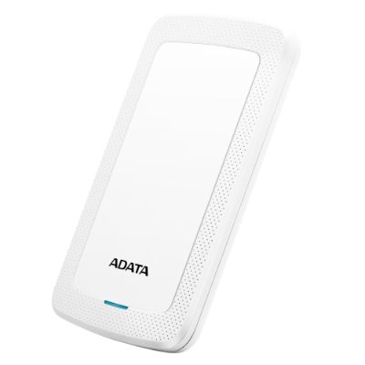 External HDD, ADATA, HV300, AHV300-2TU31-CWH, 2TB, USB 3.2, Colour White