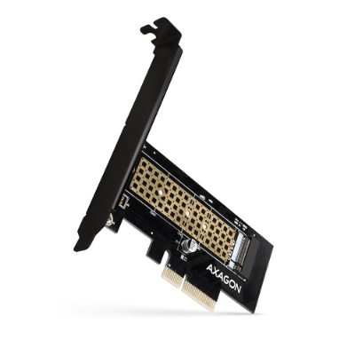 AXAGON The PCI-Express x4 internal adapter for connecting an NVMe M.2 SSD disk to a computer, PCEM2-N
