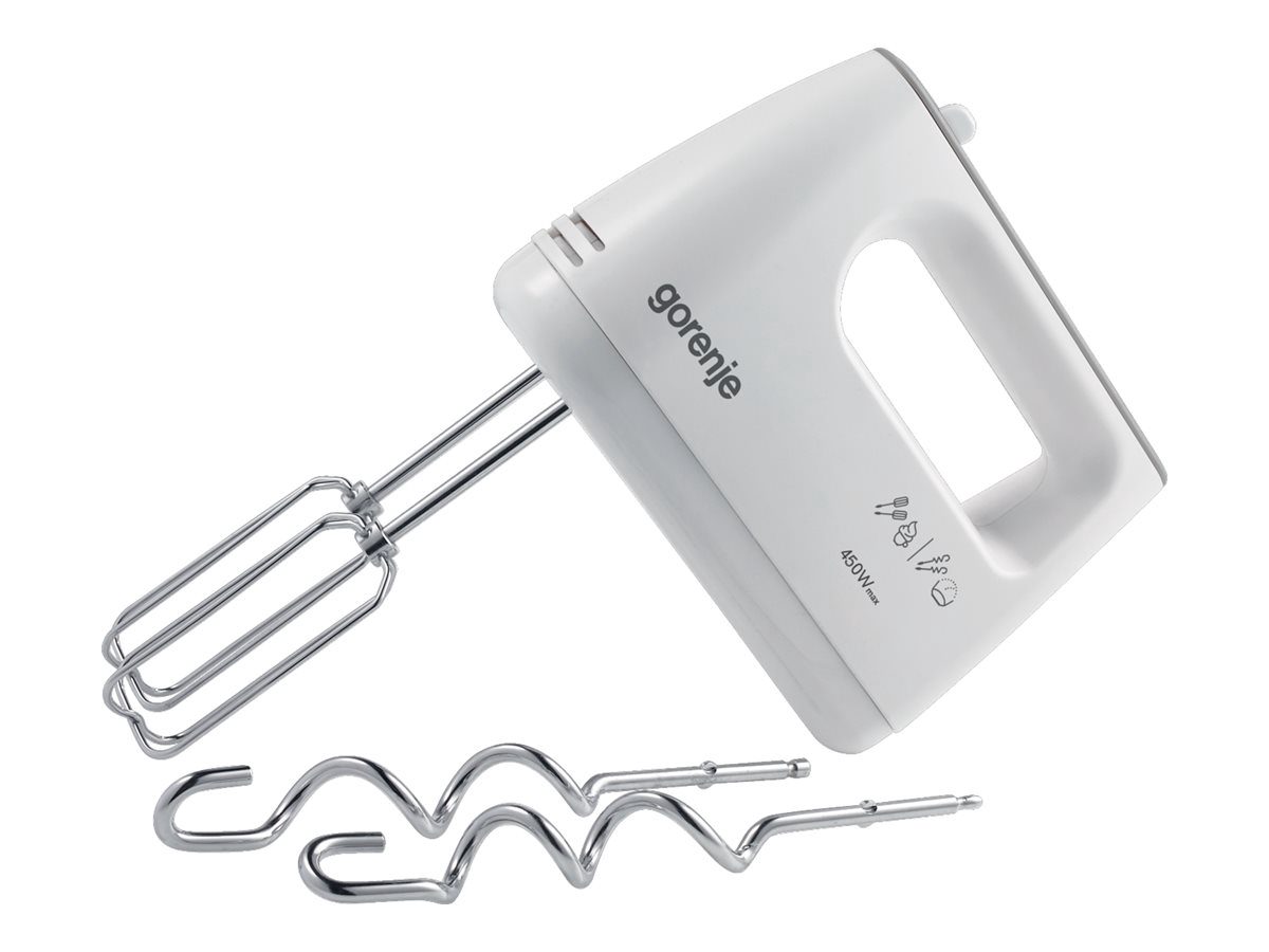 Mixer, M420CW, Hand Mixer, 450 W, Number of speeds 5, Turbo mode, White