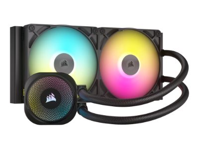 AIO Liquid CPU Cooler, iCUE LINK TITAN 280 RX RGB, Intel, AMD