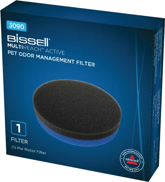 Bissell | Multireach Active Pet Odor Management Filter, Stick Vacuum Accessories | No ml | 1 pc(s) | Black