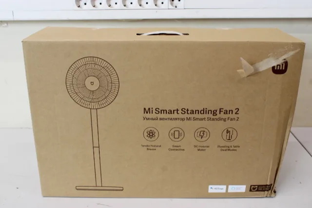 SALE OUT. Xiaomi | Mi Smart Standing Fan | 2 | Stand Fan | 15 W | Oscillation | White | DAMAGED PACKAGING