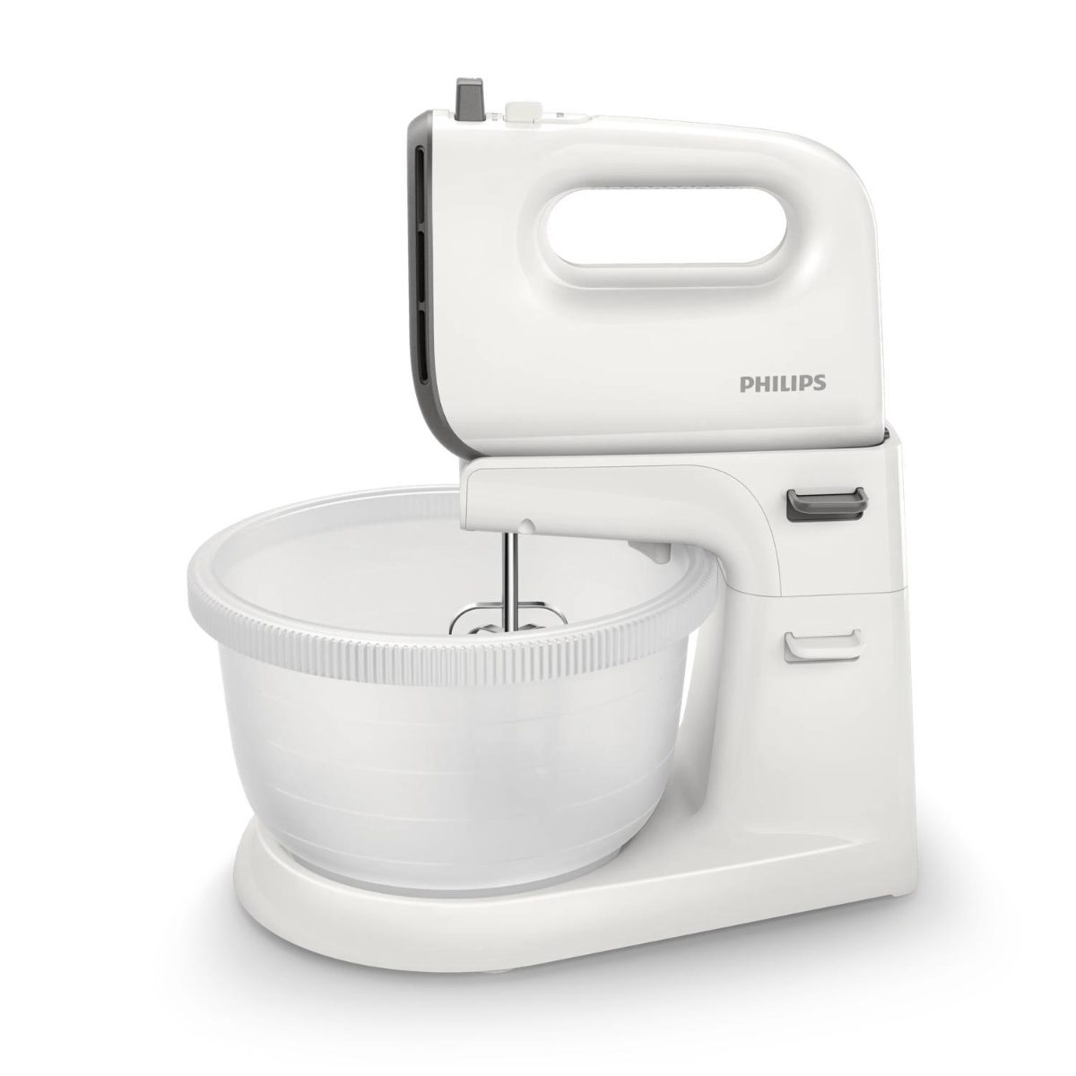 Mixer, HR3745/00 Series 5000, Hand Mixer, 450 W, Number of speeds 5, Turbo mode, White