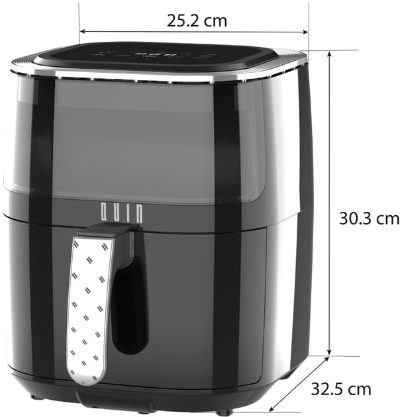 QUIN karstā gaisa katls, 4.5l