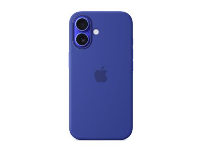 Apple Case with MagSafe, Apple, iPhone 16, Silicone, Ultramarine