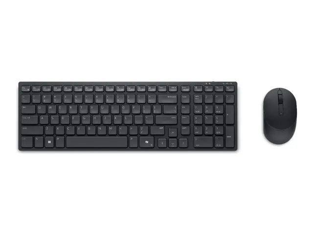 Dell | Silent Keyboard and Mouse | KM555 | Keyboard and Mouse Set | Wireless | Wireless connection | Ukrainian (QWERTY) | Black