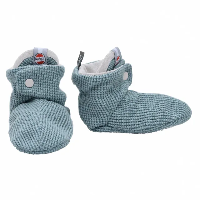 Lodger Slipper Ciumbelle kokvilnas čībiņas, 3-6m, Ocean