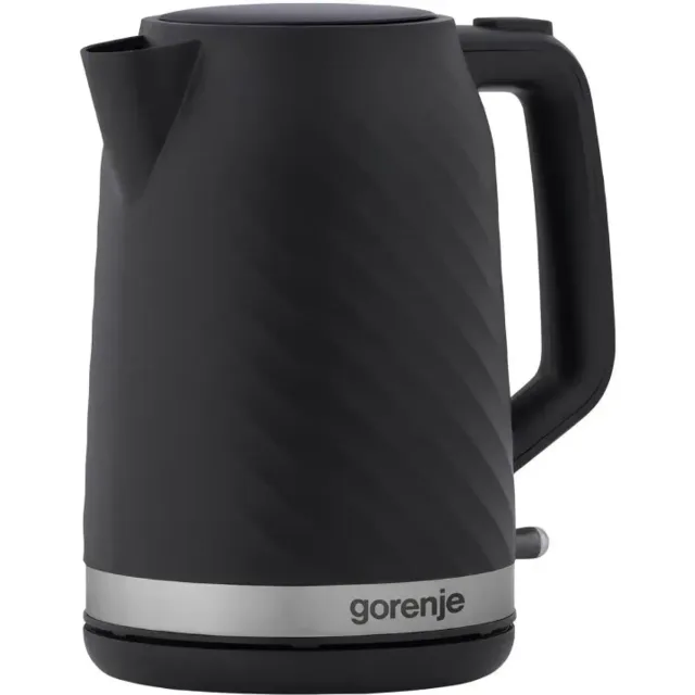 Gorenje | Kettle | K17SPB | Electric | 2200 W | 1.7 L | 360° rotational base | Plastic | Black