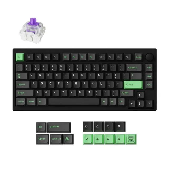 KEYBOARD WRL P1 HE RGB/BLACK P1H-M1Z KEYCHRON