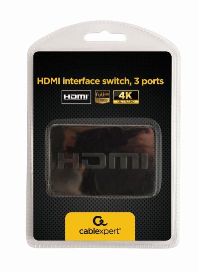 I/O SWITCH HDMI 3P/DSW-HDMI-34 GEMBIRD