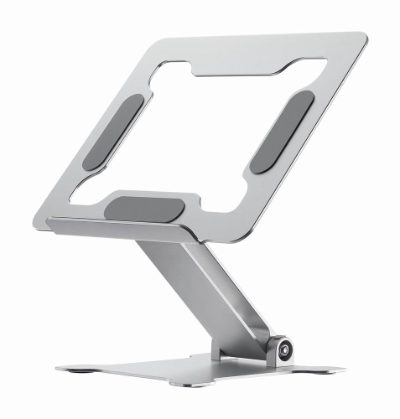 Gembird Foldable notebook riser stand, NBS-D1-03, Silver