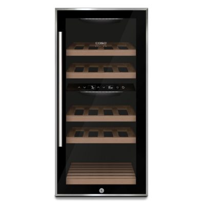 Wine cooler, WineComfort 24, Energy efficiency class G, Showcase, Bottles capacity 24 bottles, Cooling type Compressor technology, Black