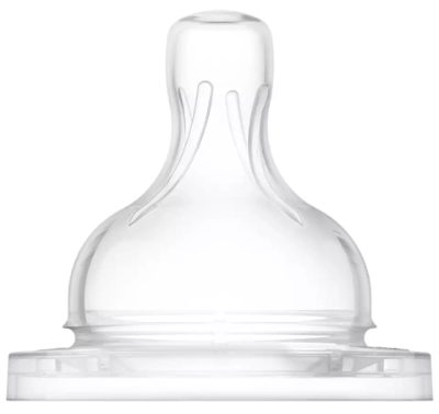 Philips Avent pretkoliku barošanas pudeļu silikona knupīši 1M+, (2 gab.)