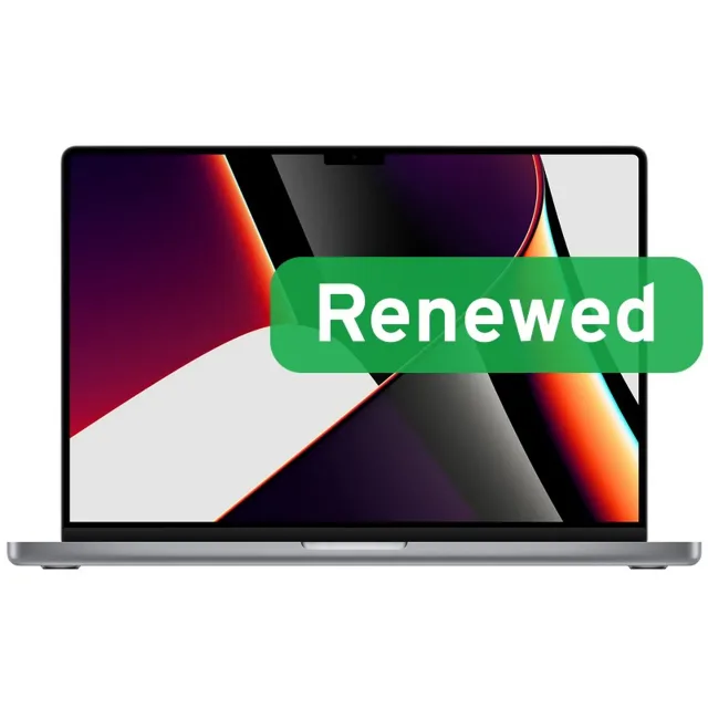 Apple Renewed Grade C | MacBook Pro 16 A2485, 2021 | 16.2 " | 16 GB | SSD | 1000 GB | Apple M1 Pro 16-core CPU | macOS | Keyboard language US | 12 month(s)