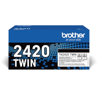 Brother TN2420, TWIN-pack toner, Black