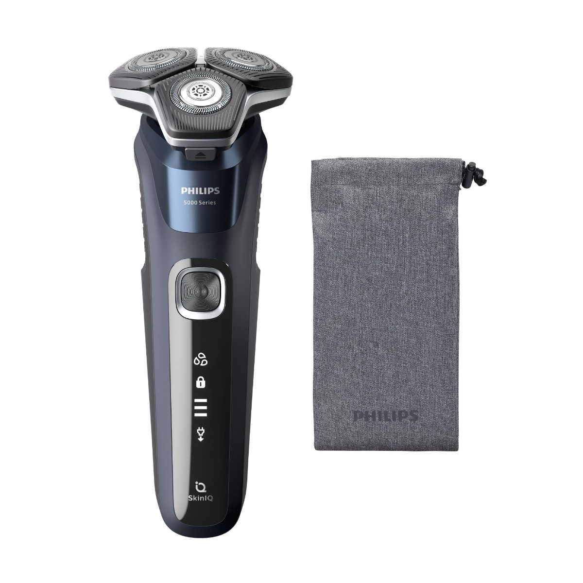 PHILIPS Shaver Series 5000, Wet& Dry skuveklis (lādējams), zils