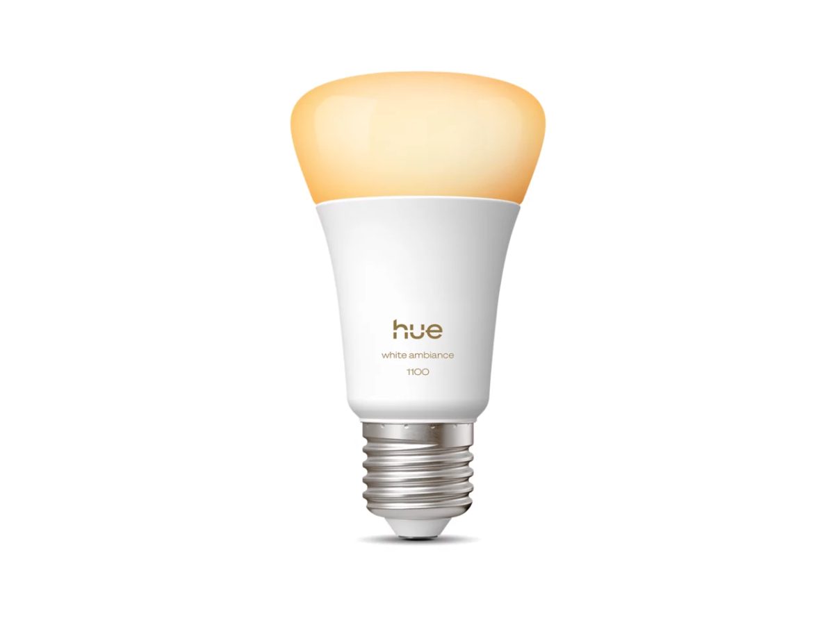 Philips Hue WA 1100 A60 1P EU, E27, 8.1 W, Warm to cool white light, Bluetooth and Zigbee