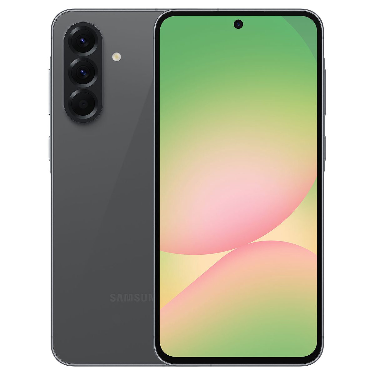 Galaxy, A56 Enterprise Edition, Graphite, 6.7 ", Super AMOLED, 1080 x 2340 pixels, Internal RAM 8 GB, 128 GB, Dual SIM, 5G, Main camera resolution 50 MP, Secondary camera resolution 12 MP, Android, 15