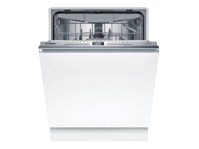 Bosch Dishwasher, SMV4EMX71S, Built-in, Width 60 cm, Number of place settings 14, Number of programs 6, Energy efficiency class B, Display, AquaStop function, White