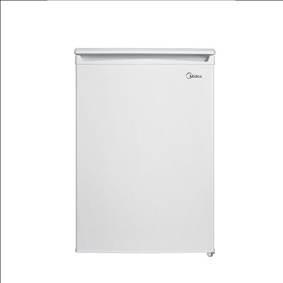 Midea Refrigerator, MDRD168FGE01, Energy efficiency class E, Free standing, Larder, Height 84.5 cm, Fridge net capacity 97 L, Freezer net capacity 16 L, 39 dB, White