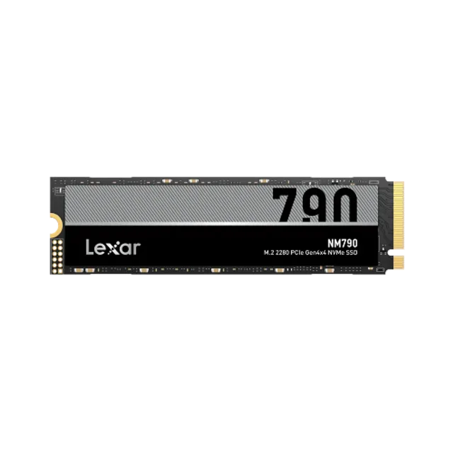 Lexar | SSD | NM790 | 512 GB | SSD form factor M.2 2280 | Solid-state drive interface M.2 NVMe | Read speed 7200 MB/s | Write speed 4400 MB/s