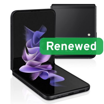 Samsung Renewed Grade C, Galaxy Z Flip 3, Phantom Black, 6.7 ", 128 GB, 5G