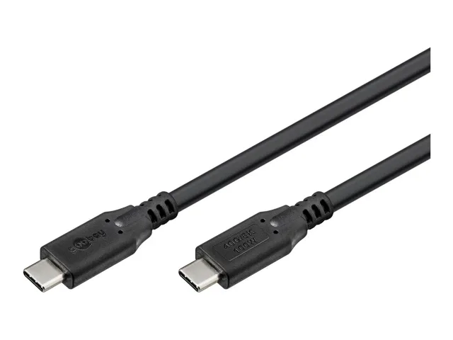 Goobay | USB-C Cable, USB4, 100 W, 40 Gbit/s, Power Delivery, 1.5 m | 74192