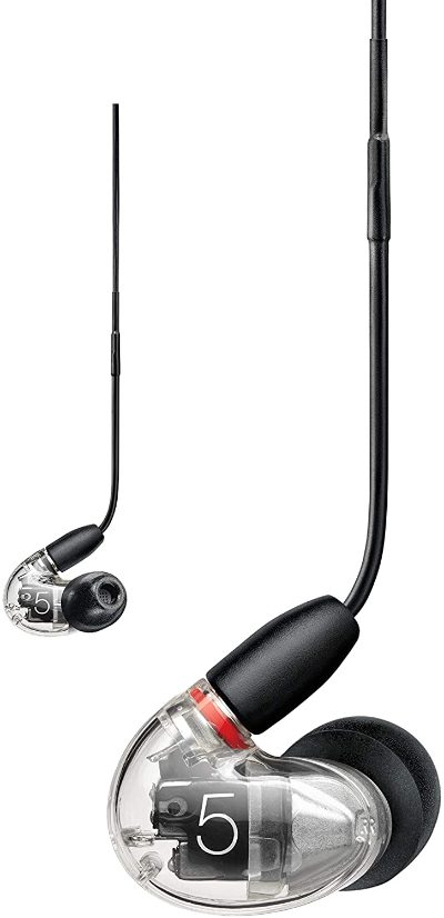 Shure 3BA Earphone, Clear,W/MODEL:RMCE-UNI, Shure